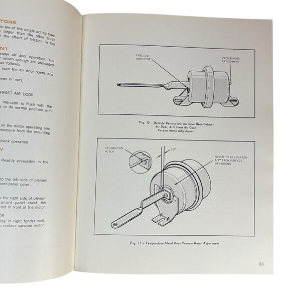 VTG 1968 Ford Lincoln Mercury Service Division Vacuum System Diagnosis Guide OEM - Picture 10 of 12